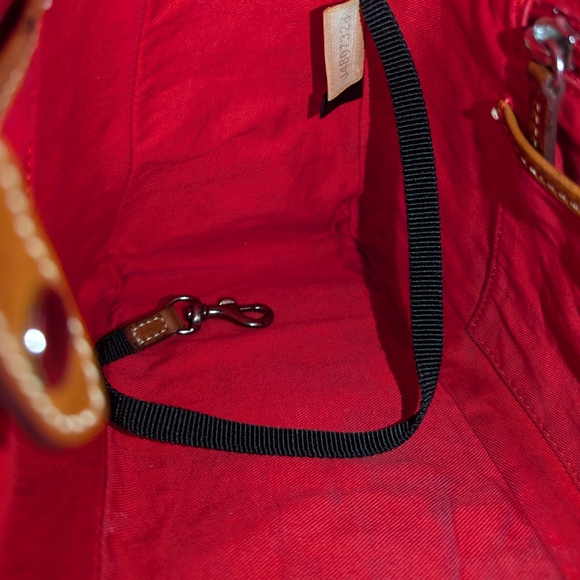 Dooney & Bourke Large Harrison Hobo Purple - Picture 13 of 16